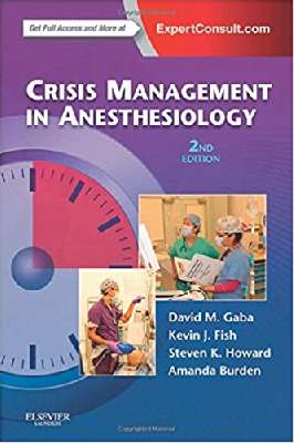 Crisis Management in Anesthesiology