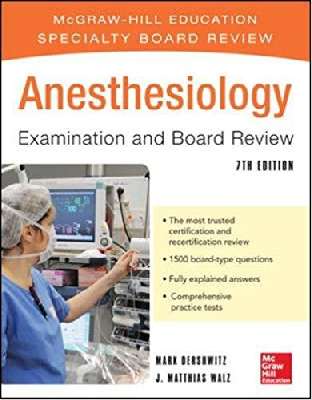 Anesthesiology Examination & Board Review