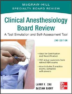 McGraw-Hill Specialty Board Review Clinical Anesthesiology, Second Edition