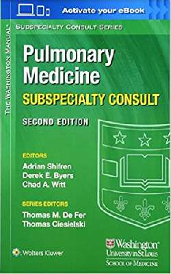 The Washington Manual Pulmonary Medicine