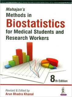 Mahajan's Methods in Biostatistics for Medical Students and Research Workers