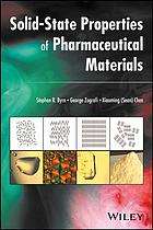 Solid state properties of pharmaceutical materials