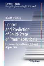 Control and Prediction of Solid-State of Pharmaceuticals : Experimental and Computational Approaches