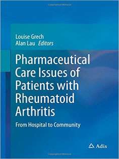 Pharmaceutical Care Issues of Patients with Rheumatoid Arthritis