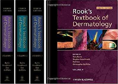 Rook's Textbook of Dermatology, 4 Volume Set نیمه رنگی