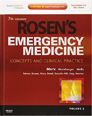 Rosen's Emergency Medicine - Concepts and Clinical Practice 3 Vol تک رنگ
