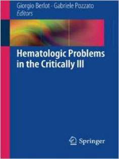 Hematologic Problems in the Critically Ill