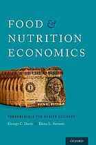 Food and nutrition economics : fundamentals for health sciences