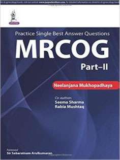 Practice Single Best Answer Questions: MRCOG Part-II