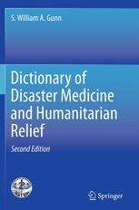 Dictionary of Disaster Medicine and Humanitarian Relief