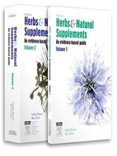 Herbs and Natural Supplements,2-Volume set:An Evidence-Based Guide