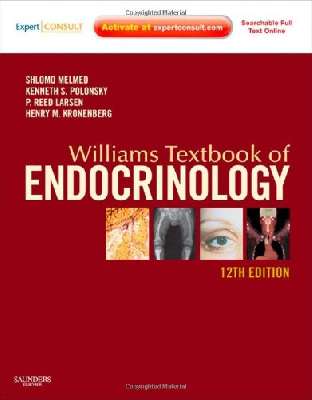 Williams Textbook of Endocrinology, 12th Edition (Black and white) 2 Vol