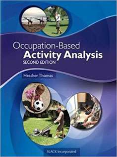 Occupation-Based Activity Analysis