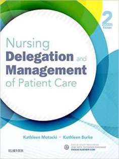 Nursing Delegation and Management of Patient Care