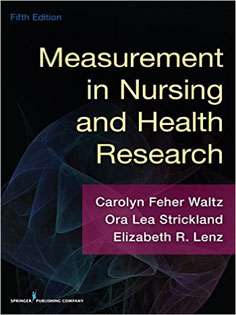 Measurement in Nursing and Health Research