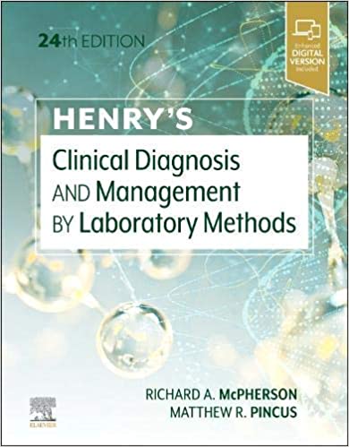 Clinical Diagnosis and Management by Laboratory Methods 2Vol Henry`s