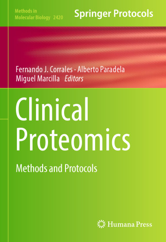 Clinical Proteomics: Methods and Protocols